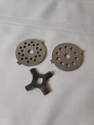 KitchenAid FGA Food & Meat Grinder Attachment Parts - Blade & 2 Disks • $11.99