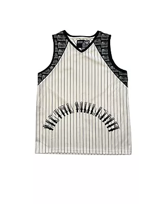 Metal Mulisha Black White Jersey Tank Top Shirt Men's Large • $49.99