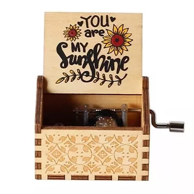 $6.99 • Buy Music Box You Are My Sunshine Gift Ideas Collectible Plays The Song