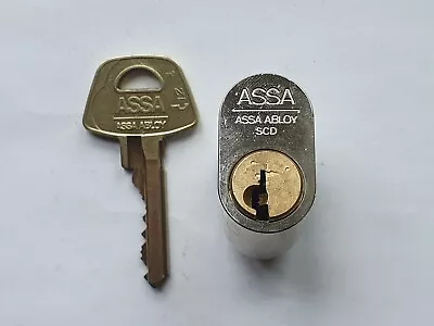 Assa D12 W/ Checkpin Matched Milling Oval Cylinder Lock Locksport Locksmith • $75