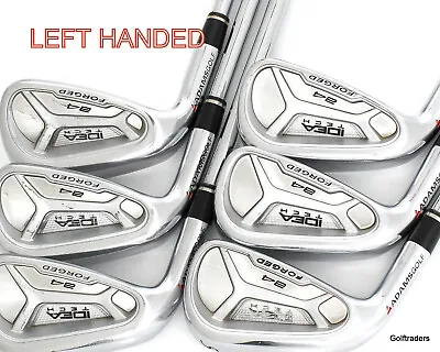 Adams Golf Idea Tech A4 Forged Irons 5-PW Steel Stiff Left Handed +0.5  K2306 • $569.05