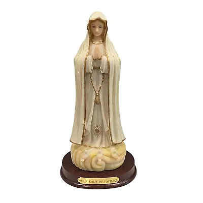 Beautiful Roman Inc Our Lady Of Fatima Figurine Statue With Doves 10 In Vintage • $39.99