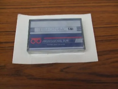 Ultra Dynamic C-60 Professional Tape - Normal Bias 120 Us EQ - Sealed Vintage • £7.99