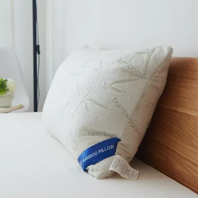 The BEST Bamboo Memory Foam Pillow. High Quality Memory Foam W/ Super Soft Cover • $35.99