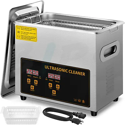 120W 3L Professional Ultrasonic Cleaner For Jewelry  Watches Coins Rings 110V • $92.99