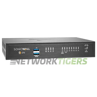 SonicWALL 02-SSC-2821 TZ270 Series 2 Gbps Firewall - NON-TRANSFERABLE • $179.95