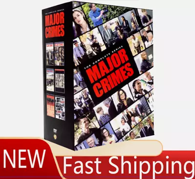 Major Crimes: The Complete Series Seasons 1-6 DVD 24 Discs New FAST SHIPPING • $28.60