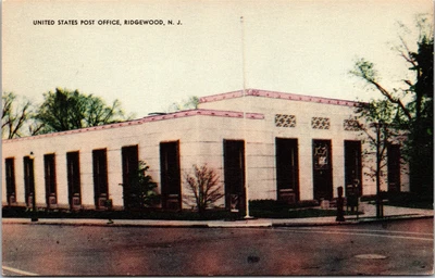 $5.95 • Buy United States Post Office Ridgewood New Jersey NJ Unposted Postcard