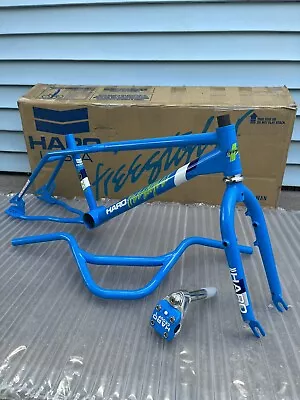 Haro Sport Freestyler Ron Wilkerson Blue Frame  Forks Handlebars Master Stem NOS • $2200