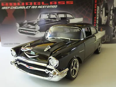 ACME 1/18 1957 Chevrolet 150 Restomod Hourglass LTD A1807012 New • £114.99