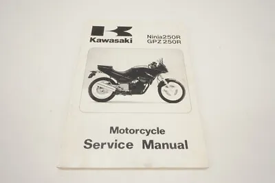 Kawasaki Ninja 250R Owers Sevice Manual GPZ250R GPZ 99924-1066-01 1986-1987 M3 • $14