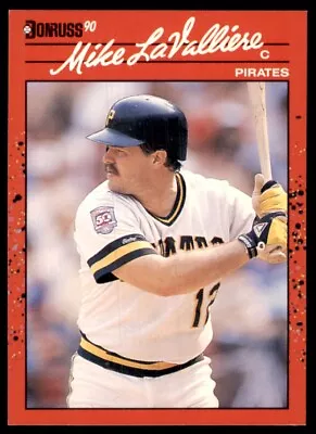 1990 Donruss Mike Lavalliere Pittsburgh Pirates #211 • $2