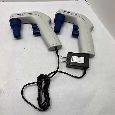 Lot Of (2) Eppendorf Easypet 3 Electronic Pipette Controller With AC Adapter • $299.95