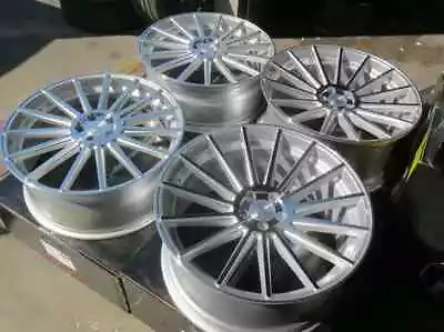 22'' Road Force RF15 Silver Machine Wheels Tires S550 S63 BMW X5 X6 A7 A8 S580 • $2099