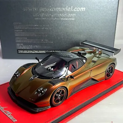 1/18 Peako Pagani Zonda C12 Monza Chameleon Gold Limited 50 Pcs #83002 • $549.99