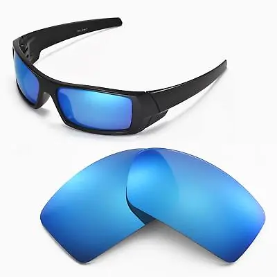 New Walleva Polarized Ice Blue Replacement Lenses For Oakley Gascan Sunglasses • $8.50