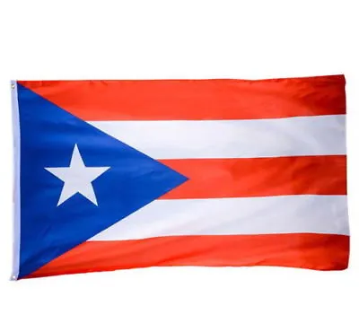Puerto Rican Flag Of Puerto Rico 3 X 5 Feet With Brass Grommets Indoor Outdoor  • $8.88