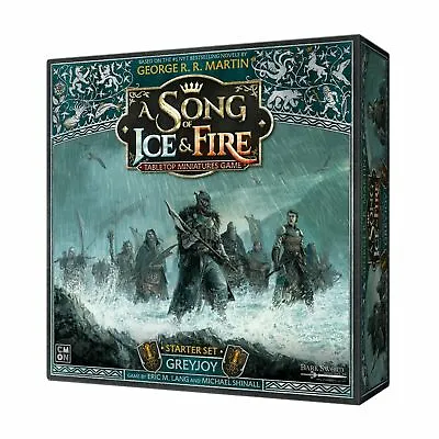 Greyjoy Starter Set A Song Of Ice And Fire ASOIAF CMON NIB • $72.38