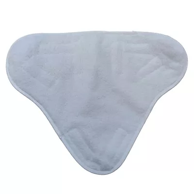 5PCS Stick On White Washable Cleaning Pads Microfiber For X5 Steam Mop H20 H2O • $17.77