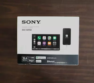 Sony XAV-AX150 6.95'' Digital Media Receiver - Carplay/AndoidAuto - NEW Open Box • $219.99