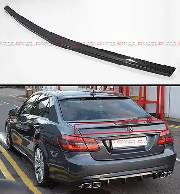 For 10-15 Mercedes Benz W212 E-class & E63 Sedan Carbon Fiber Trunk Spoiler Wing • $119.99