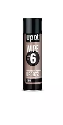 U-POL 0872 Wipe#6 Solvent Based Degreaser Clear 450 Ml Aerosol (Upol 872) • $21.84