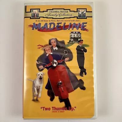 Madeline Disney Live Action Family Movie Clam Shell  (VHS 1998) • $3.99