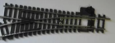 LOT#73   Hornby OO Gauge Model Railway R612 Left Hand Points Track Section • £2.50