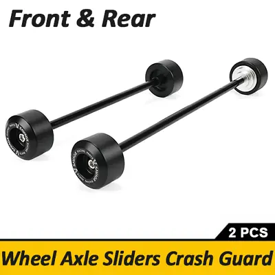 Front Rear Wheel Fork Axle Sliders Anti Crash Guard For YAMAHA YZF R6/Race/GYTR • $46.39