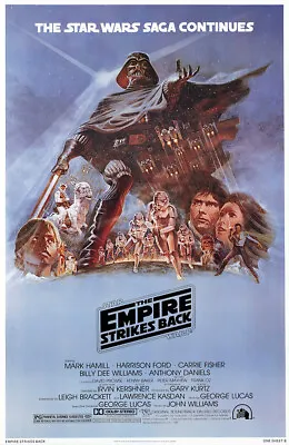 Star Wars: Episode V - Empire Strikes Back - Movie Poster (Style B) (27  X 40 ) • $15.99