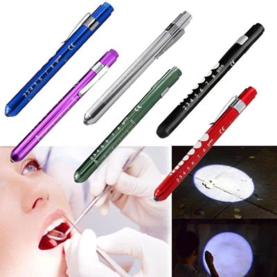 £3.89 • Buy Doctor Nurse Emergency Medical First Aid LED Torch Pen Light Alloy Flashlight UK