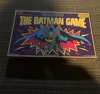 The Batman Game 50th Anniversary Edition - Vintage 1989 - NEW • $100