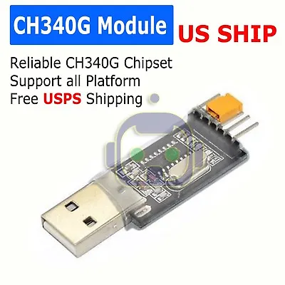 6 Pin USB 2.0 To TTL UART Module Serial Converter CH340G Module STC 5V/3.3V • $4.99