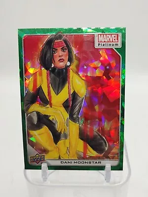 Dani Moonstar 2023 Upper Deck Marvel Platinum Green Crackle Parallel /99 • $5.50