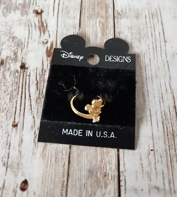 Vintage Disney Designs Fashion Gold Minnie Mouse Child Size Ring • $14.99
