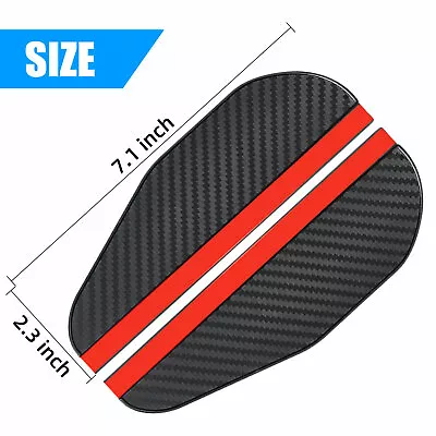 2PACK Car Carbon Fiber Rear View Side Mirror Rain Board Eyebrow Guard Sun Visor • $0.99