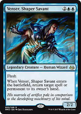 MTG Magic - Venser Shaper Savant - Modern Masters 2017 Edition - Foil Near Mint • $3.84