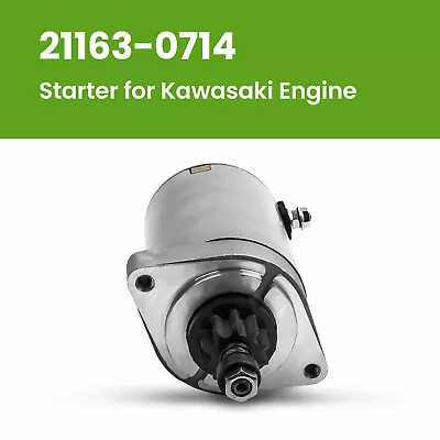 Starter Motor For Cub Cadet Zero-Turn Lawn Mower Kawasaki FR651V FR691V FR730V • $85.50