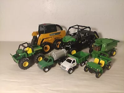 LOT OF 7 John Deere ERTL Toy Various Die Cast/Plastic RSX850i/9670STS/Dump Truck • $12