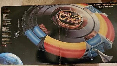 Electric Light Orchestra Out Of The Blue Vintage Double Vinyl Record Jet Records • $29.99