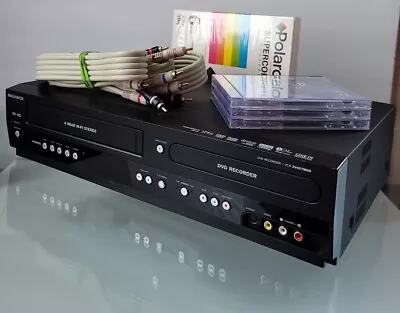 Magnavox DVD Recorder VCR Combo VHS Player ZV427MG9 + 24K Component + Tape + 📀  • $115