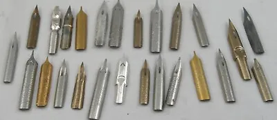 25 Different Vintage Dip Pen Nibs - Unused Vintage Nibs • $24