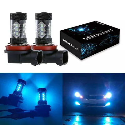 Ice Blue 8000K LED Fog Light Bulb For BMW 320i 328i 335i 525i 528i 535i XDrive • $15.61