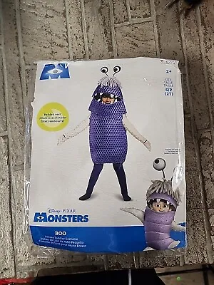 Boo Monsters Inc. Deluxe Toddler Costume Monster Pixar Disney Child Girls New • $40