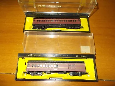 Bachmann N Scale Heavy Weight Passenger Cars Coach Baggage Damaged Coupler Lot • $9.99