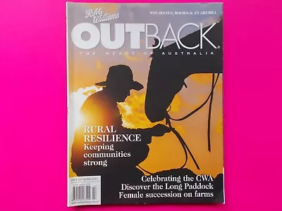 R M Williams Outback Magazine - Issue 112 April/may 2017 **like New • $10.99