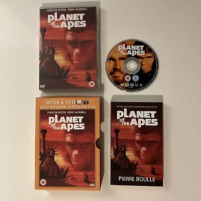 Planet Of The Apes Charlton Heston 2015 DVD + Book Monkey Business Set 2 1968 • £2.99