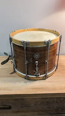 Vintage 1940s Gretsch Marching Parade Snare Drum 15  X 12  With REMO Snare • $199.99