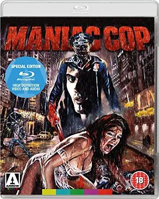 MANIAC COP [Blu-ray] (1988) Arrow Video Special Edition UK Release Larry Cohen • $15.95