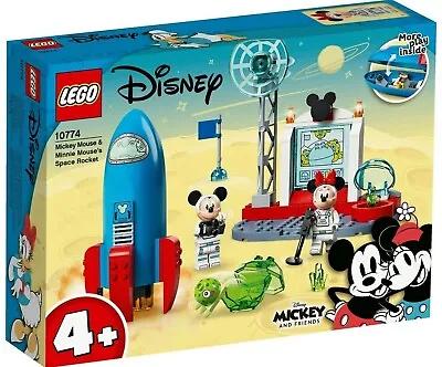 LEGO DISNEY Mickey Mouse & Minnie Mouse's Space Rocket 10774 RETIRED NEW SEALED • $38.83